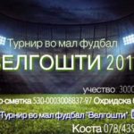 Започна пријавувањето за учество на турнирот „Велгошти 2019“